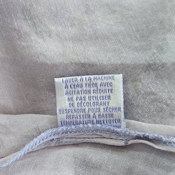 FairSet VTG Dress Women 10 SS Maxi Lined Floral Empir Waist Ties Flowy Cottage - Picture 12 of 16